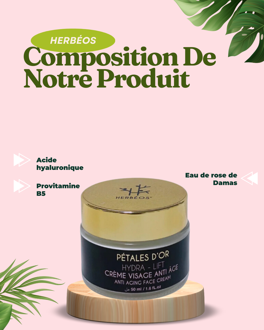 Crème Hydra Lift anti âge 50 ml