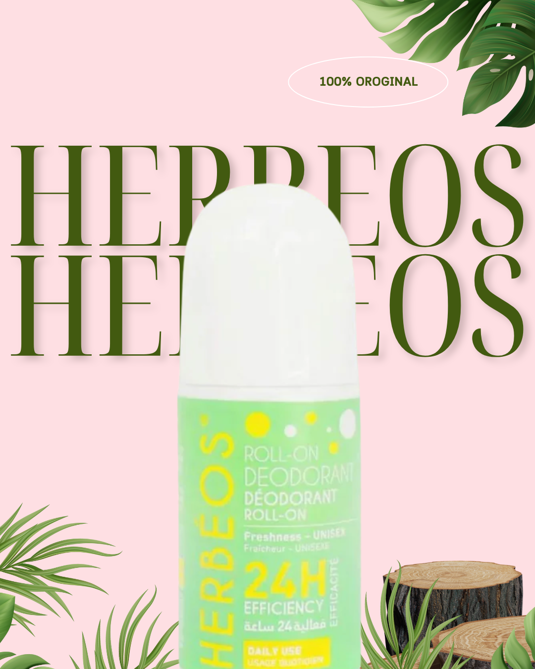 Déodorant roll-on unisex 50 ml