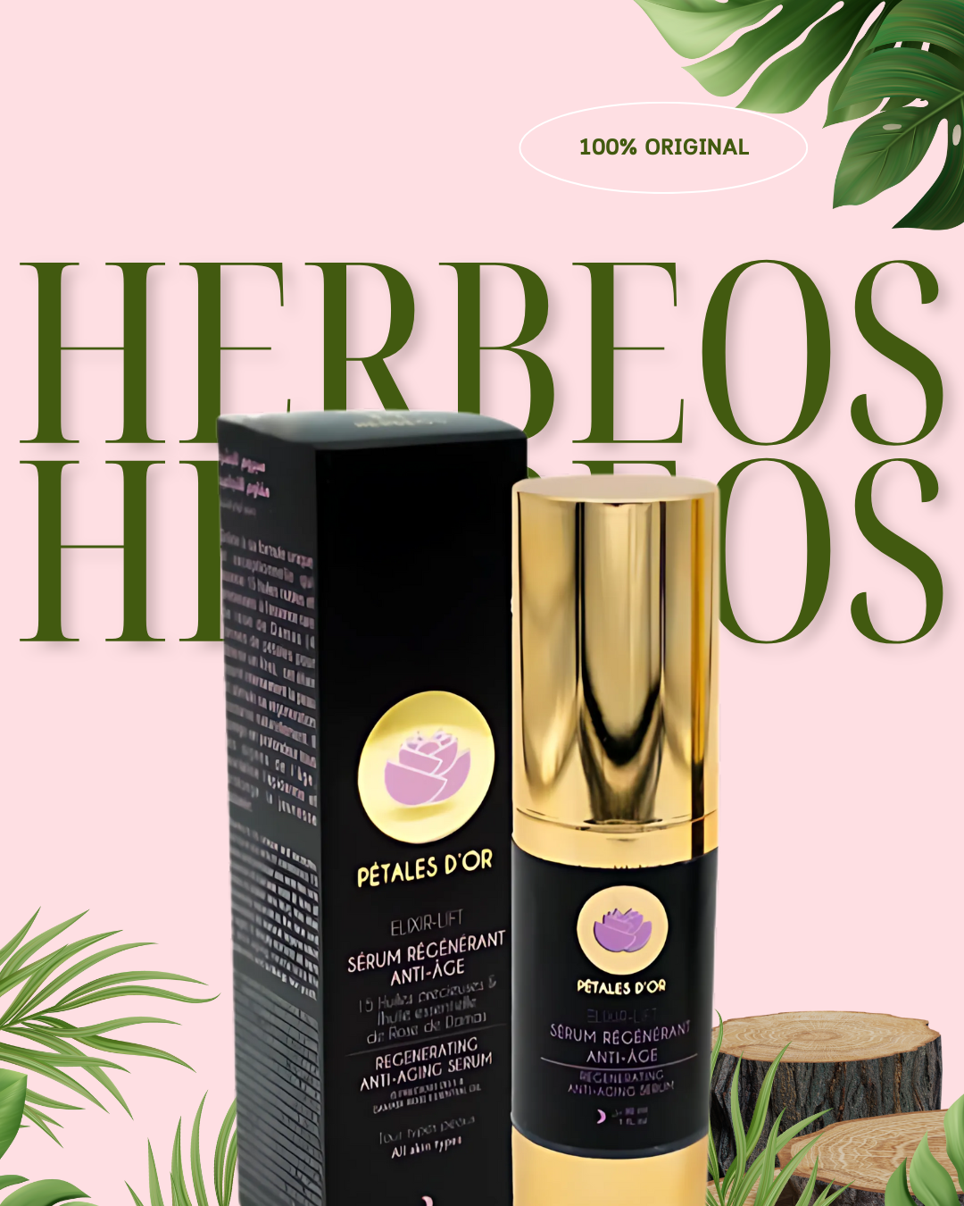 HERBÉOS™ | Élixir Lift - Sérum régénérant anti-âge 30 ml