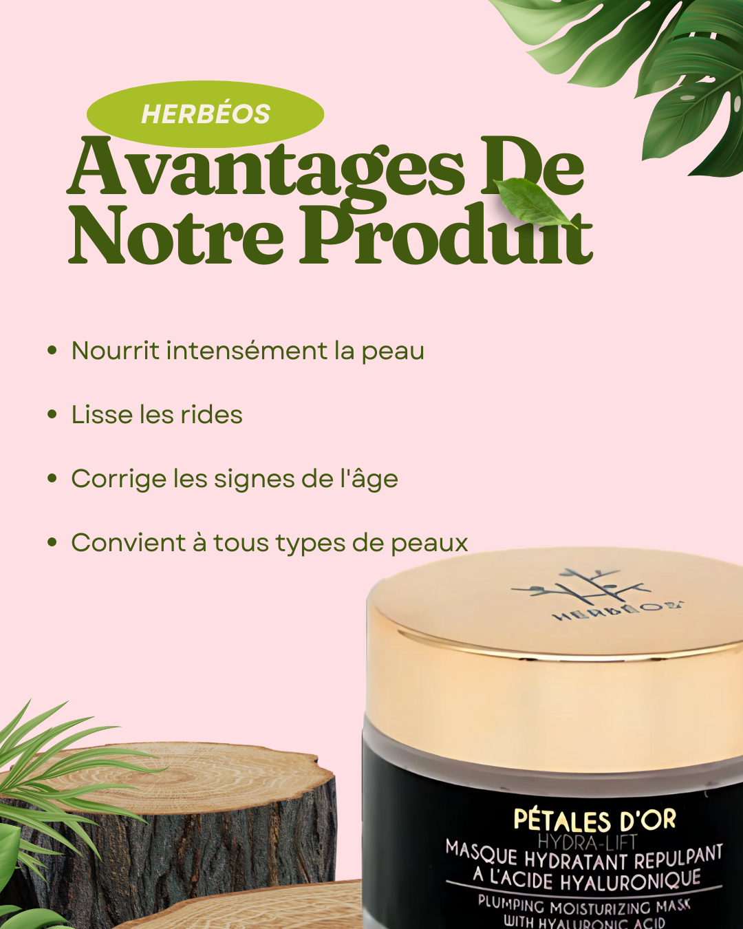 Masque Hydra Lift - Masque Hydratant Repulpant 50 ml