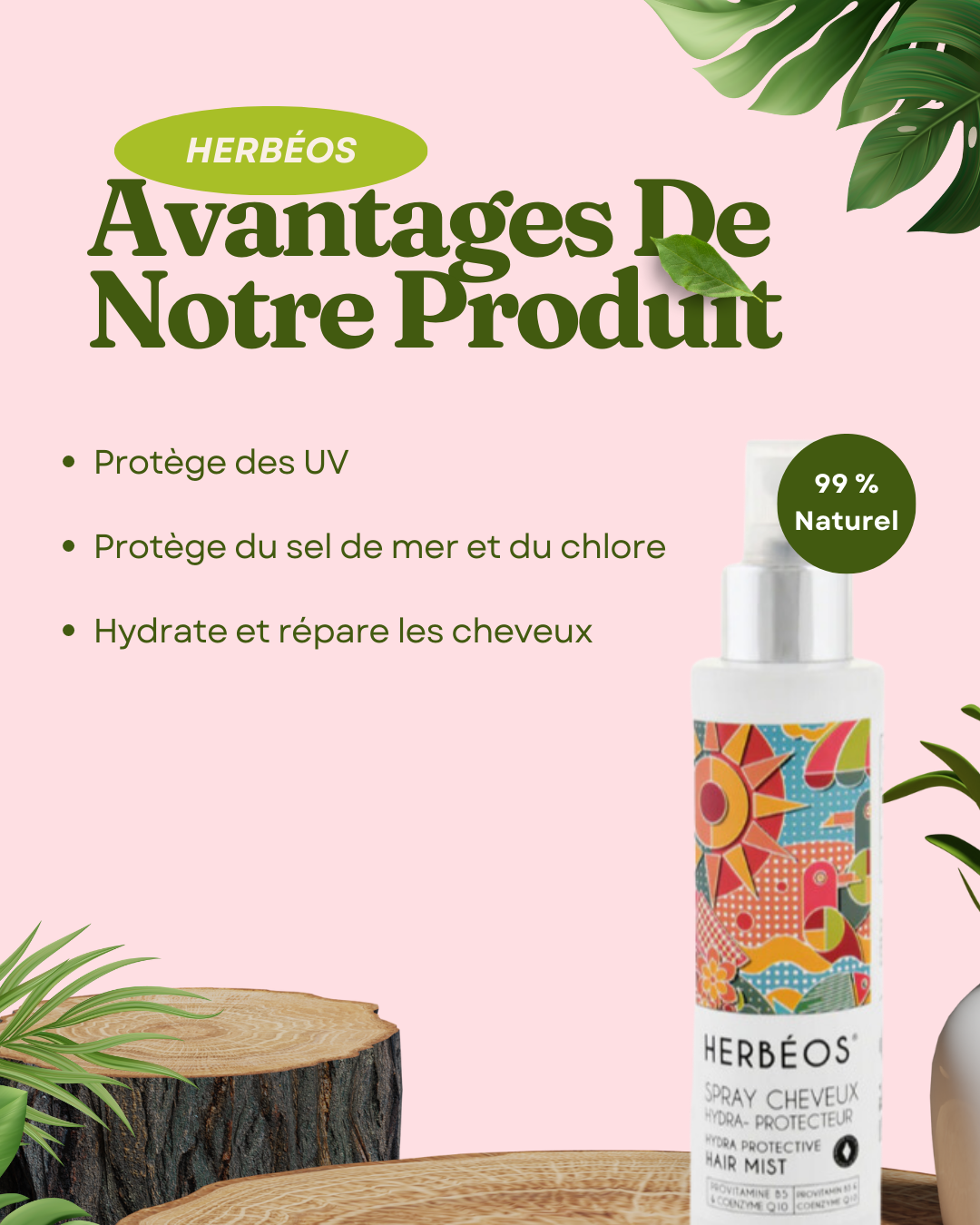 Spray Cheveux Hydra-protecteur 150 ml