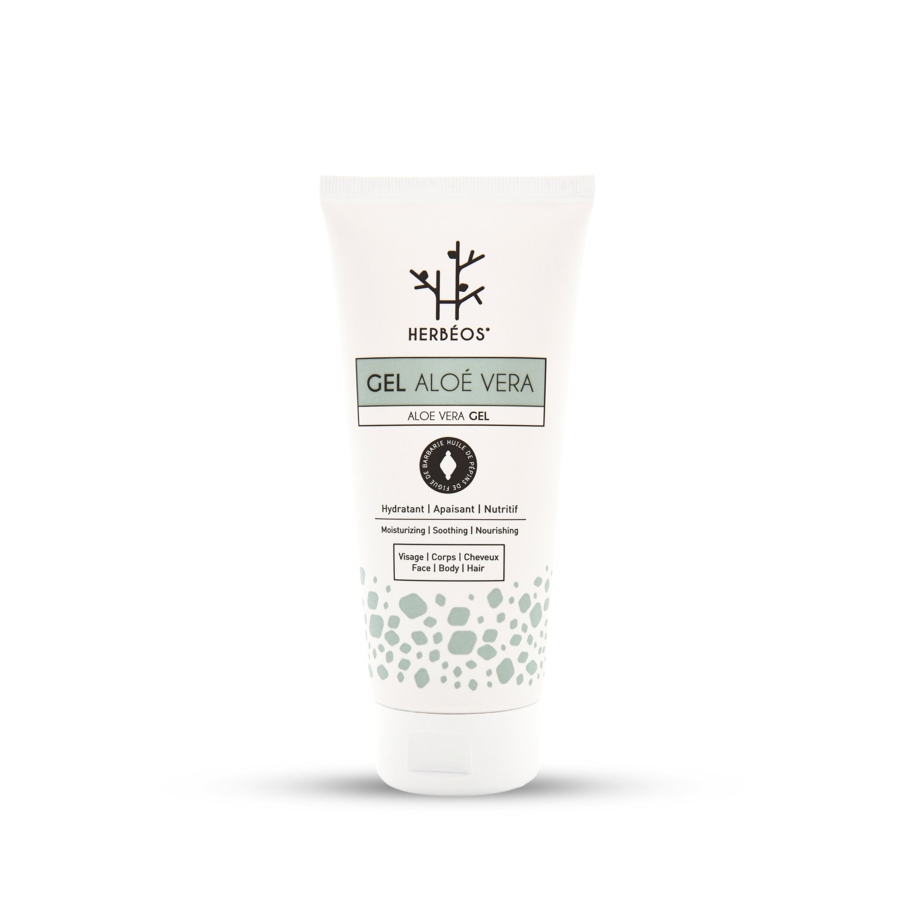 Gel Aloé Vera à L'huile De Pépins De Figue De Barbarie & au collagène marin 200 ml