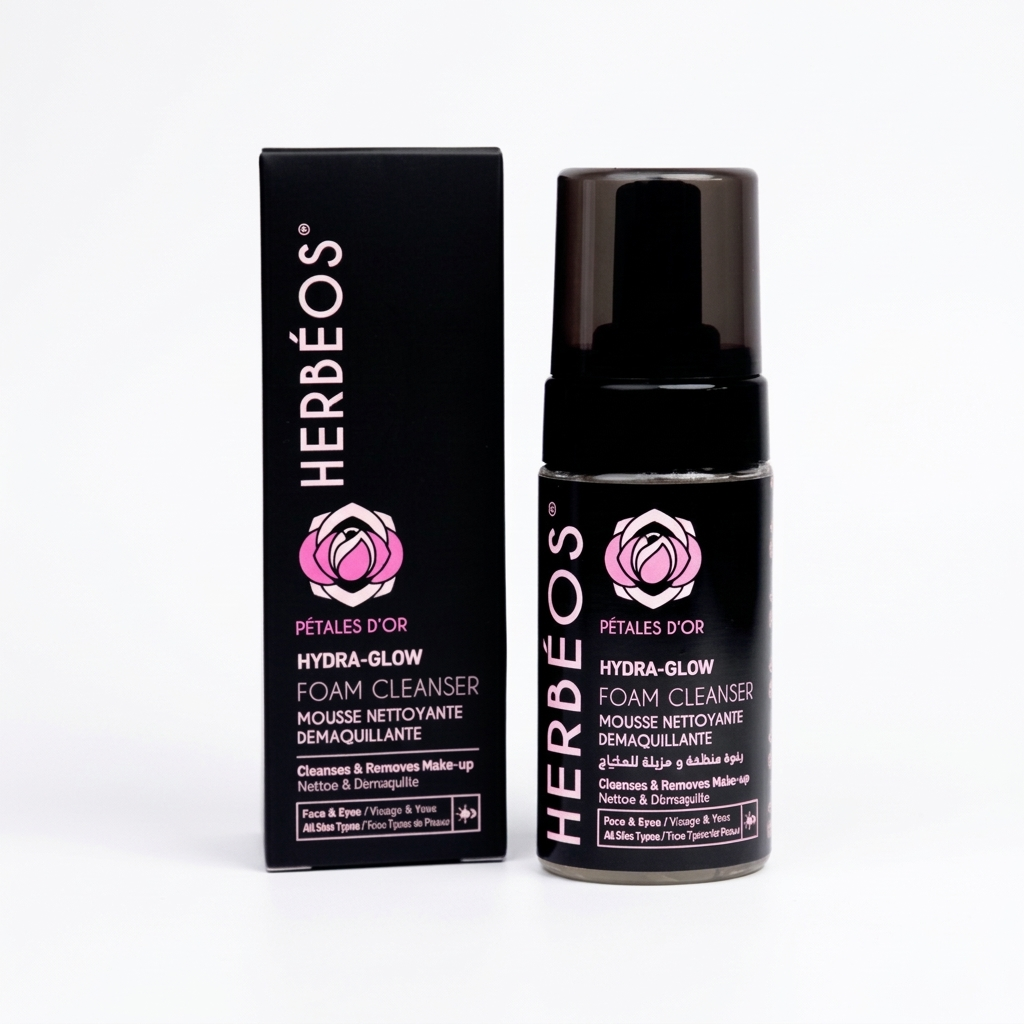Hydra Glow - Mousse nettoyante Démaquillante 2en1 100 ml